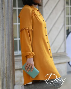 مانتو انبه ای (مدل بهاران)